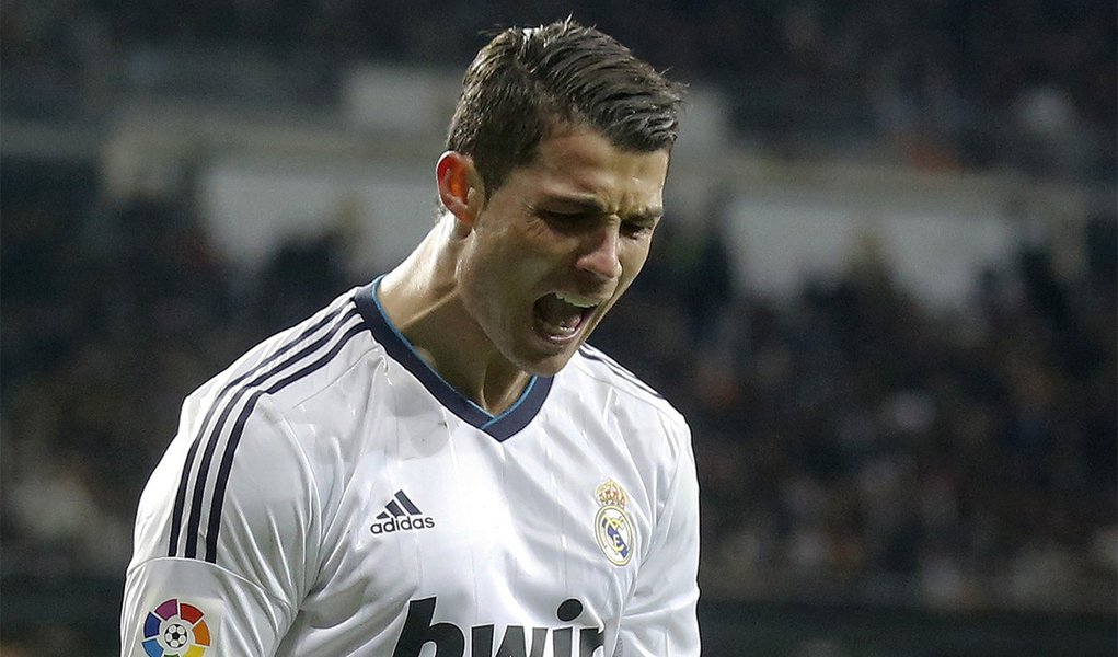 Cristiano Ronaldo volta aos treinos antes de jogo contra o Bayern (Foto: ANDREA COMAS) Cristiano Ronaldo volta aos treinos antes de jogo contra o Bayern