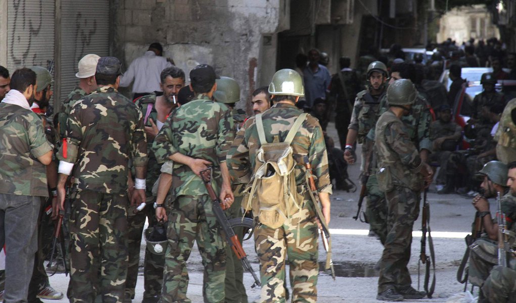 Síria: combates prosseguem em Damasco e Alepo (Foto: REUTERS) Síria: combates prosseguem em Damasco e Alepo