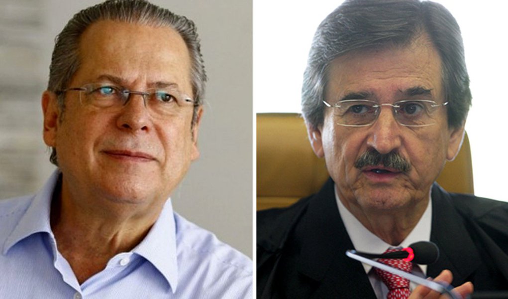 Dirceu escapa do voto de Peluso (Foto: Divulgação_STF/Divulgação) Dirceu escapa do voto de Peluso