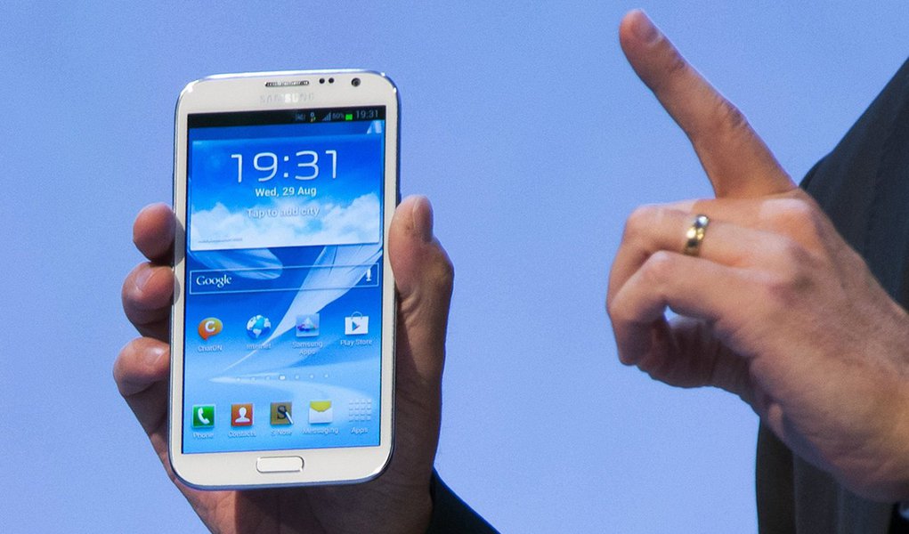 Samsung tenta recuperação com novo Galaxy Note (Foto: REUTERS/Thomas Peter) Samsung tenta recuperação com novo Galaxy Note