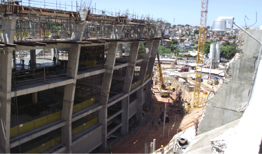 Sucom faz primeira vistoria na Arena Fonte Nova (Foto: Divulgação) Sucom faz primeira vistoria na Arena Fonte Nova