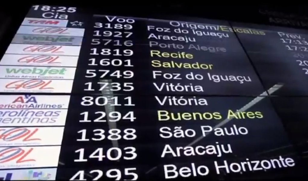 Vídeo da Infraero mostra a rotina dos aeroportos do país (Foto: Reprodução) Vídeo da Infraero mostra a rotina dos aeroportos do país
