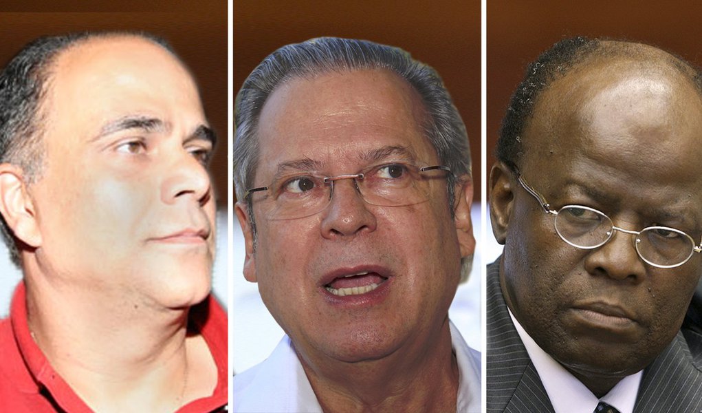 Favor de Valério a ex de Dirceu é arma de Barbosa (Foto: Edição/247) Favor de Valério a ex de Dirceu é arma de Barbosa