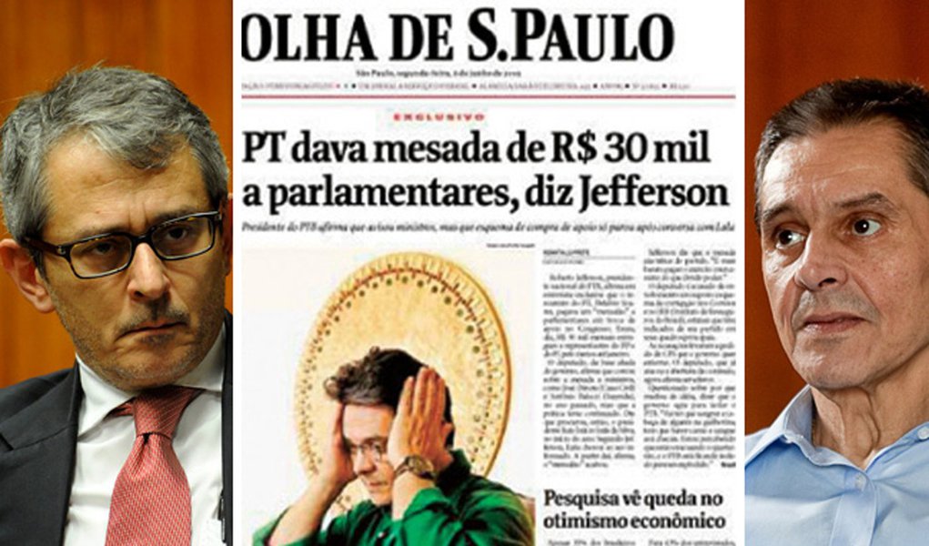Defesa de Jefferson também deu nó na Folha (Foto: Folhapress_Divulgação_Folhapress) Defesa de Jefferson também deu nó na Folha
