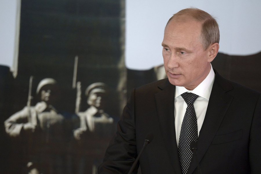 O presidente russo, Vladimir Putin, durante pronunciamento em Ulan Bator, na Mongólia. 3/09/2014. REUTERS/Alexei Nikolsky/RIA Novosti/Kremlin (Foto: Gisele Federicce) O presidente russo, Vladimir Putin, durante pronunciamento em Ulan Bator, na Mongólia. 3/09/2014. REUTERS/Alexei Nikolsky/RIA Novosti/Kremlin