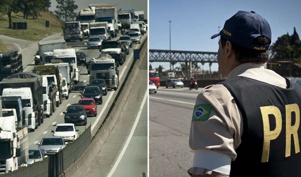 Policiais rodoviários podem entrar em greve (Foto: Marcelo Camargo/Agência Brasil) Policiais rodoviários podem entrar em greve