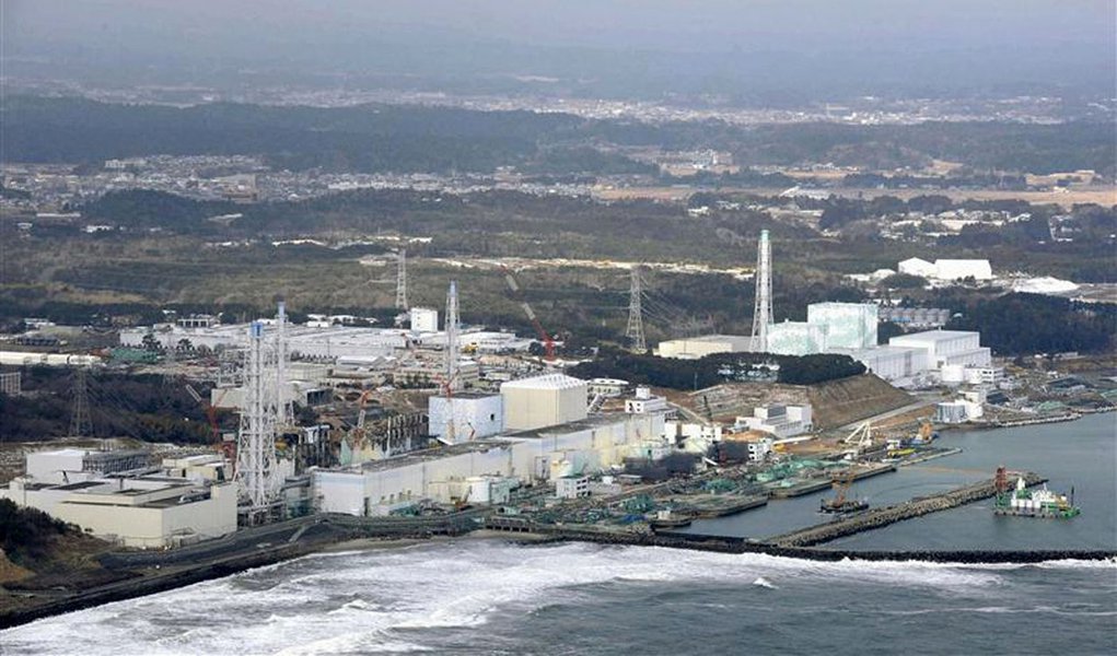 Usina de Fukushima (Foto: KYODO Kyodo / Reuters) (Foto: � KYODO Kyodo / Reuters) Usina de Fukushima (Foto: KYODO Kyodo / Reuters)
