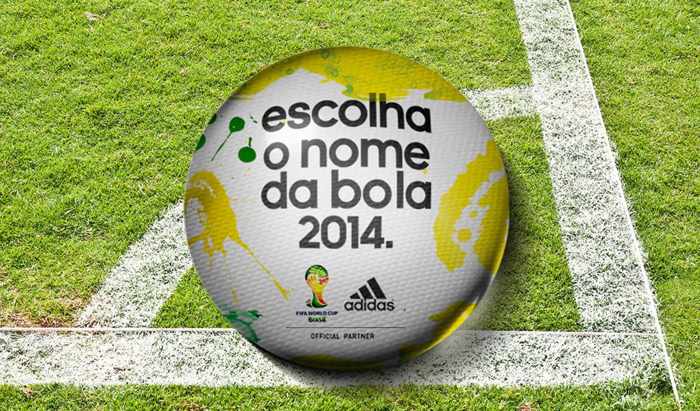 Fabricante lança votação para o nome oficial da bola da Copa (Foto: Edição/247) Fabricante lança votação para o nome oficial da bola da Copa