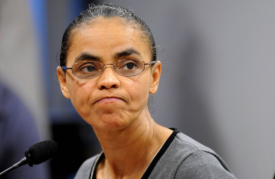 Bras�lia - senadora Marina Silva durante coletiva onde criticou a proposta do C�digo Florestal relatada pelo deputado Alldo Rebelo (Foto: Romulo Faro) Bras�lia - senadora Marina Silva durante coletiva onde criticou a proposta do C�digo Florestal relatada pelo deputado Alldo Rebelo