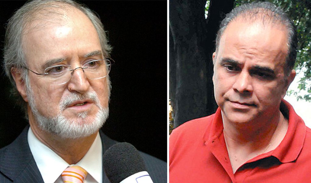 Valério firma em cartório: R$ 4,5 mi para Azeredo (Foto: Edição/247) Valério firma em cartório: R$ 4,5 mi para Azeredo
