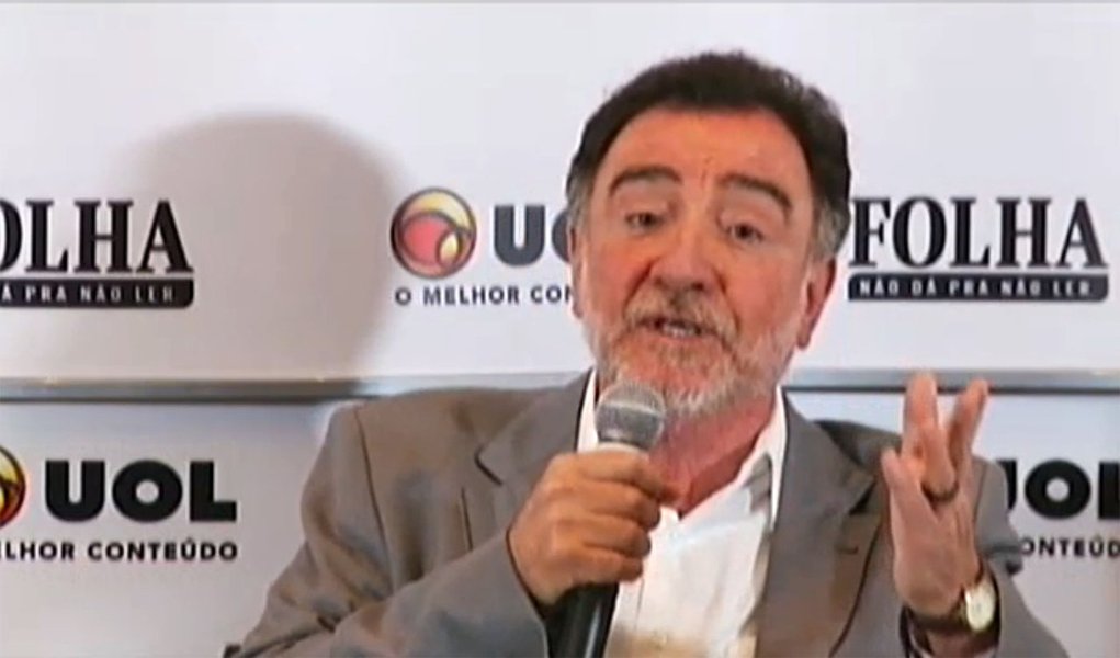 Patrus: Lacerda "quer acabar com o PT em BH” (Foto: Reprodução/UOL) Patrus: Lacerda "quer acabar com o PT em BH”