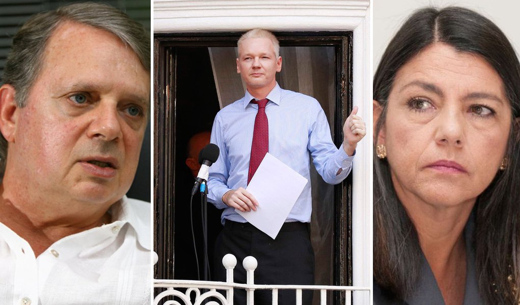 Revolucionário Assange já fustigou Tasso e Roseana (Foto: Edição/247 ) Revolucionário Assange já fustigou Tasso e Roseana