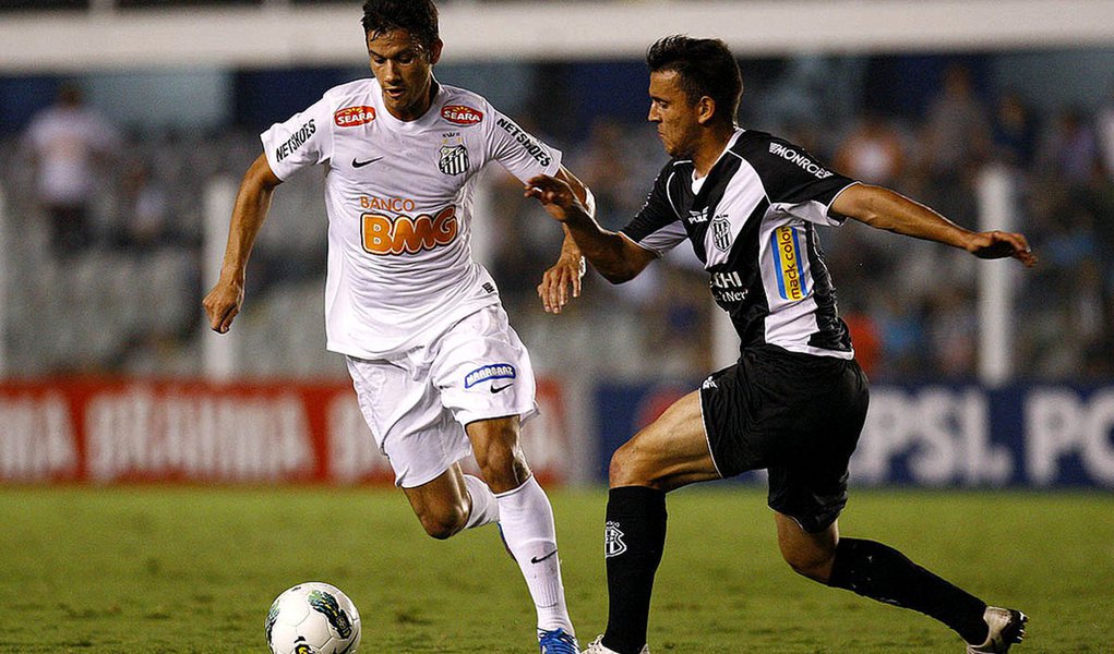 Santos, enfim, respira (Foto: Ricardo Saibun / Divulgação Santos FC) Santos, enfim, respira
