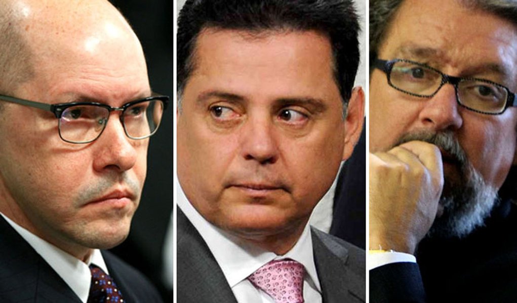 STJ ouve Demóstenes em inquérito contra Perillo (Foto: Montagem/247) STJ ouve Demóstenes em inquérito contra Perillo