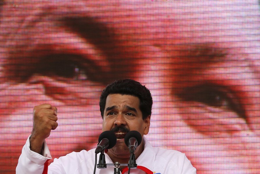 A revolução venezuelana na sua hora decisiva (Foto: JORGE SILVA) A revolução venezuelana na sua hora decisiva