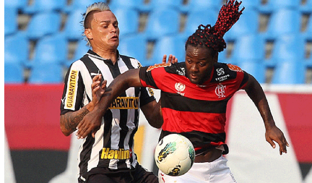 Bota e Fla empatam em clássico fraco (Foto: Wilton Júnior) Bota e Fla empatam em clássico fraco