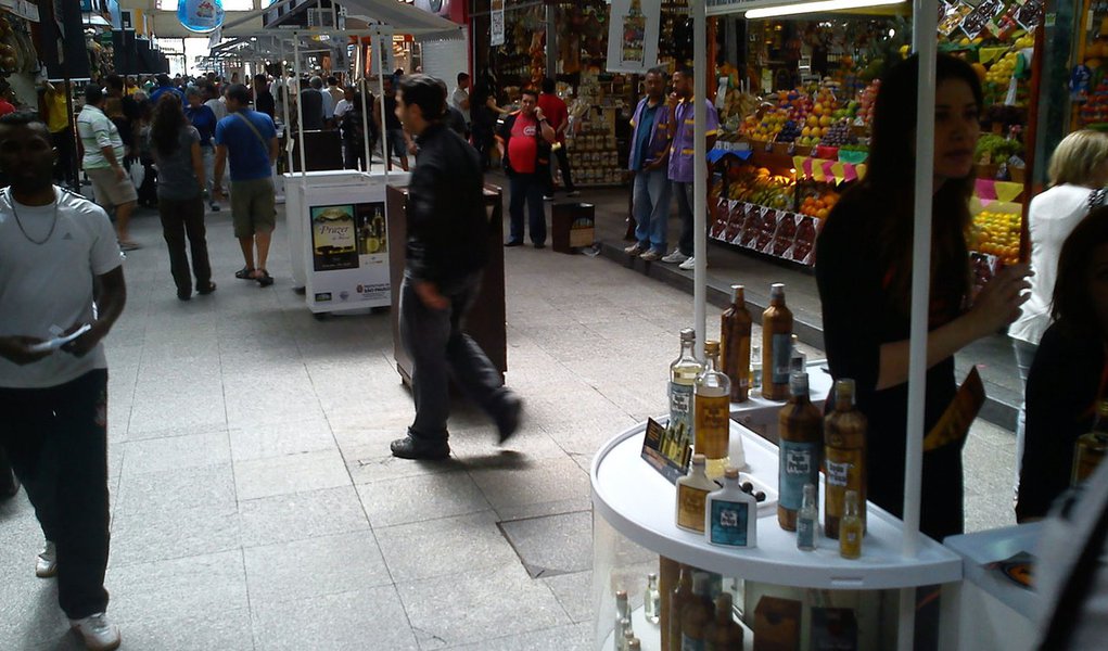 Expocachaça Dose Dupla pela segunda vez no Mercadão (Foto: Divulgação) Expocachaça Dose Dupla pela segunda vez no Mercadão