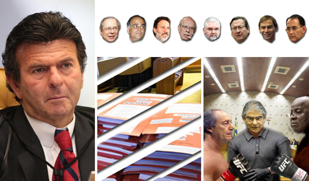 "Voto pela condenação", diz Fux; 3X1 contra réus (Foto: Edição/247 ) "Voto pela condenação", diz Fux; 3X1 contra réus