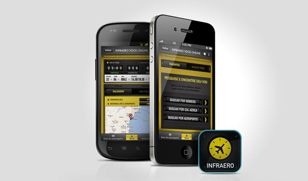 Aplicativo da Infraero voos online chega às redes sociais (Foto: Divulgação) Aplicativo da Infraero voos online chega às redes sociais