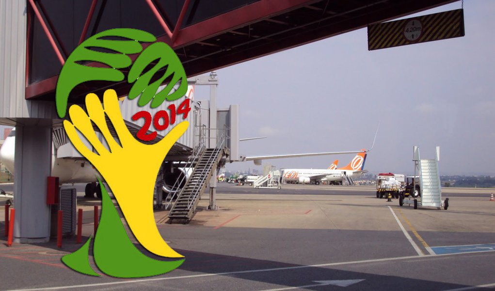 Aeroportos: confira panorama das obras para a Copa (Foto: Edição/247) Aeroportos: confira panorama das obras para a Copa
