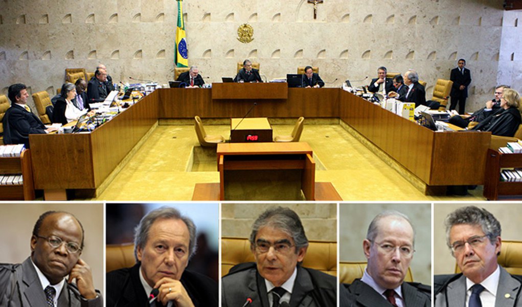 Os onze do STF à beira de um ataque de nervos (Foto: Edição/247) www.brasil247.com - Os onze do STF à beira de um ataque de nervos