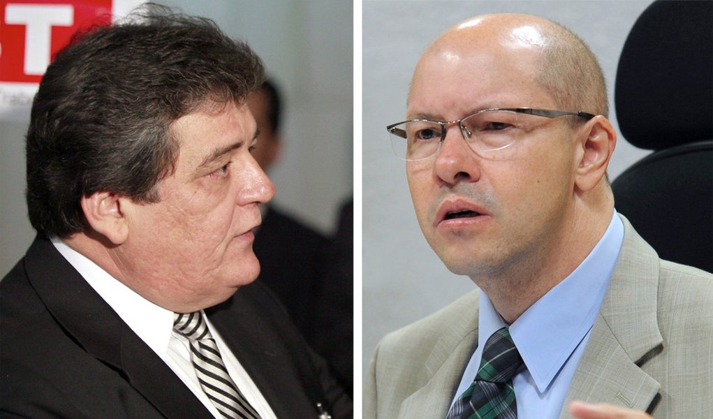 Silvão pede voto aberto no Congresso para cassação (Foto: Jorge Serejo/SEFOT-SECOM e Antônio Cruz/ABR) Silvão pede voto aberto no Congresso para cassação