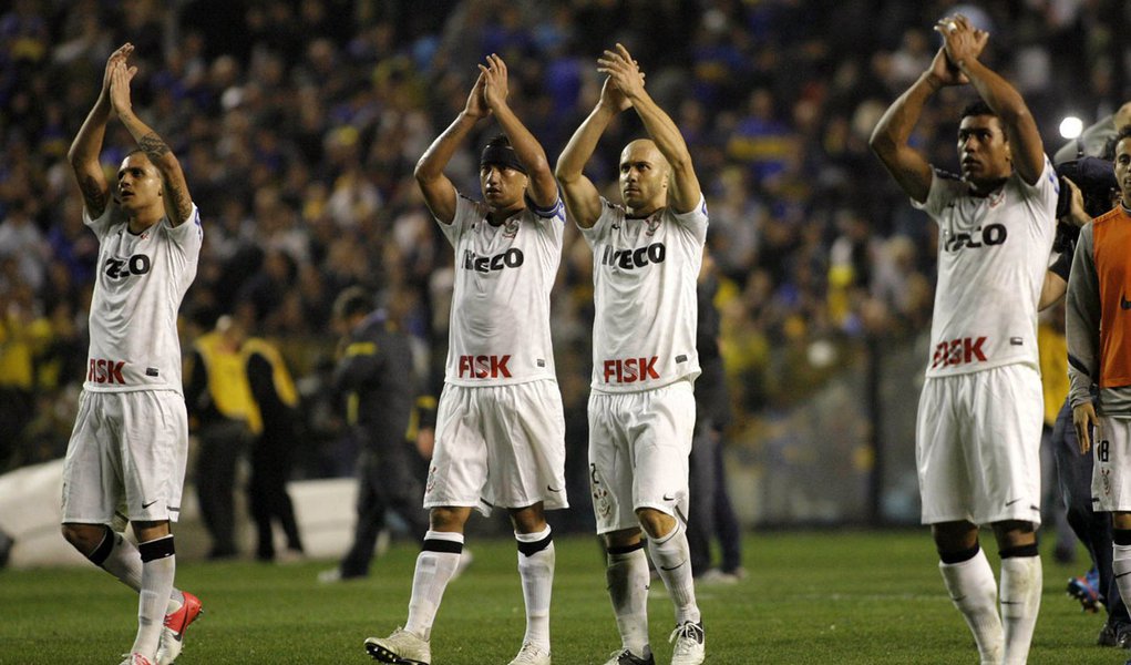 Corinthians quer fazer história e superar trauma (Foto: SANTIAGO PANDOLFI/Reuters) Corinthians quer fazer história e superar trauma