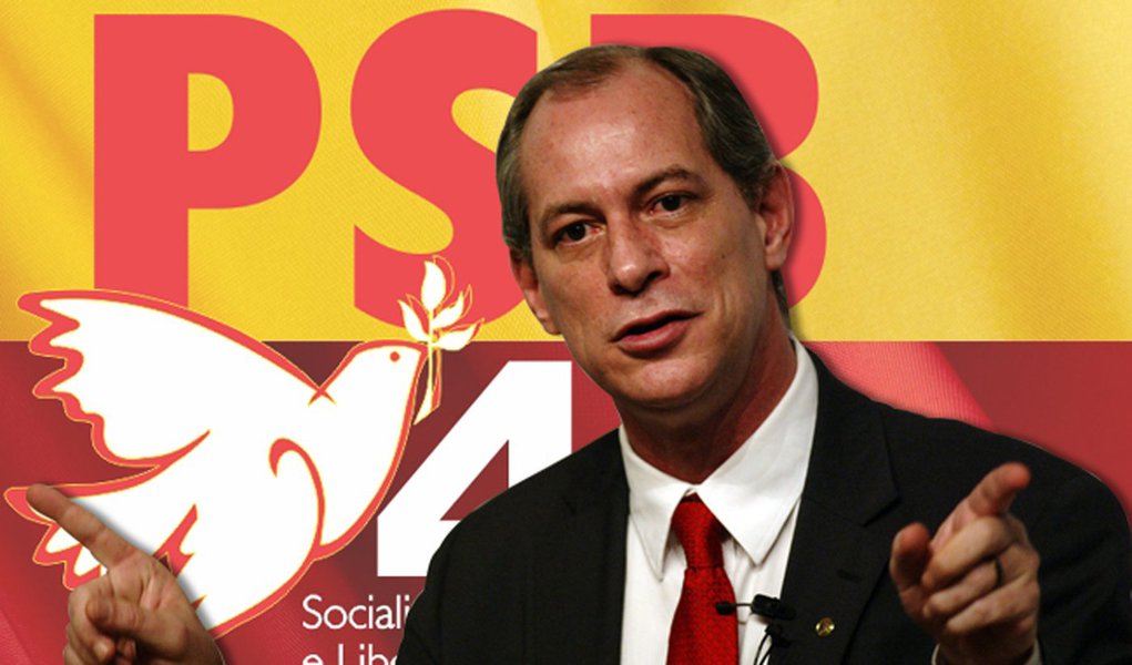 Ciro pode bater asas do PSB e se aninhar no PDT (Foto: Edição/247) Ciro pode bater asas do PSB e se aninhar no PDT