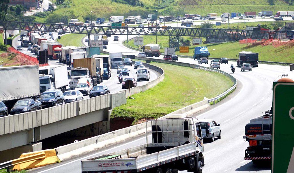 Justiça libera trecho norte do Rodoanel, em São Paulo (Foto: Sigmapress/Folhapress) Justiça libera trecho norte do Rodoanel, em São Paulo
