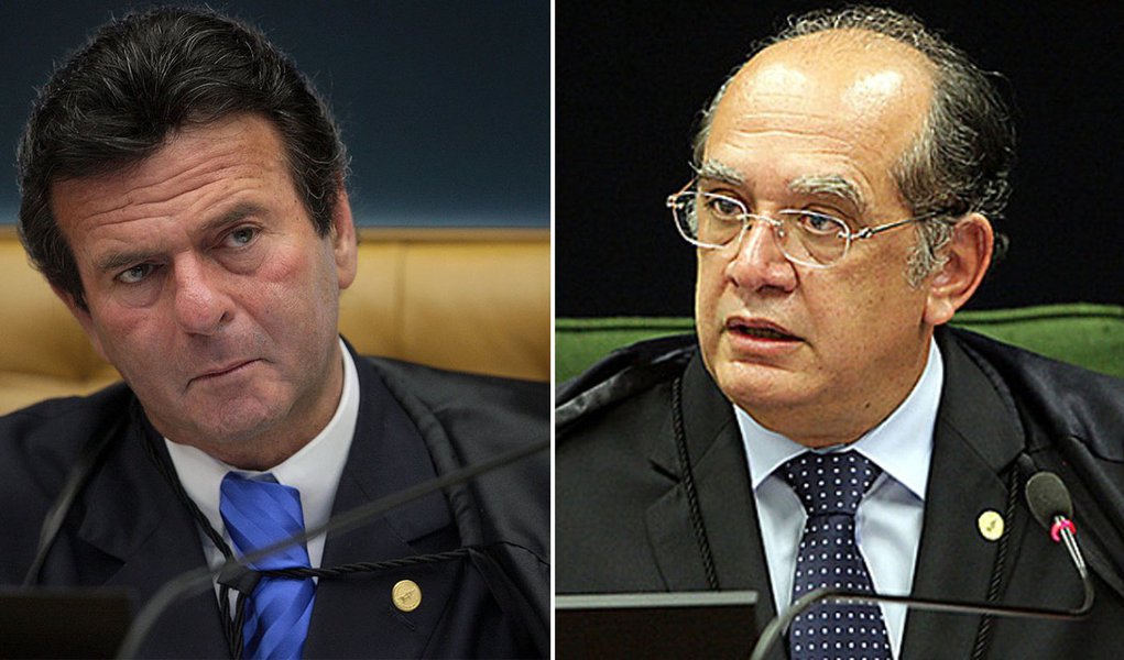 Luiz Fux é mais um a contradizer Gilmar Mendes (Foto: Edição/247) Luiz Fux é mais um a contradizer Gilmar Mendes