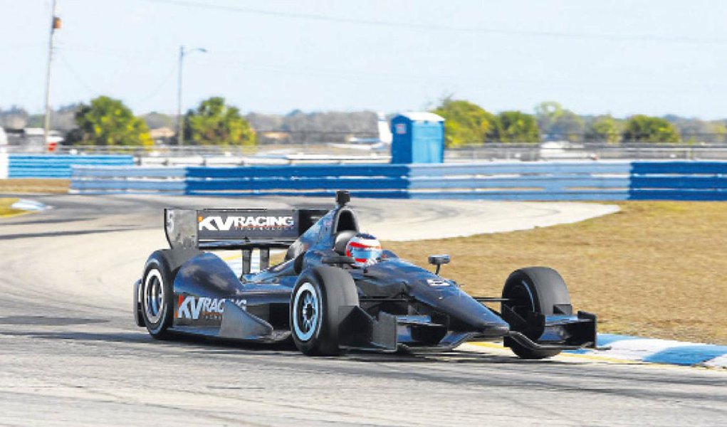 Barrichello anuncia acordo para correr na Indy em 2012 (Foto: DIVULGAÇÃO) Barrichello anuncia acordo para correr na Indy em 2012