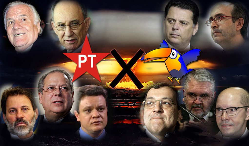 Mensalão versus caso Cachoeira: é a guerra do fim do mundo (Foto: Edição/247) Mensalão versus caso Cachoeira: é a guerra do fim do mundo