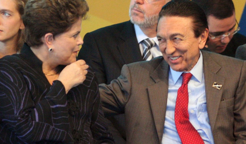 Plano de Dilma é trocar Sarney por Lobão (Foto: FÁBIO MOTTA/AGÊNCIA ESTADO) Plano de Dilma é trocar Sarney por Lobão