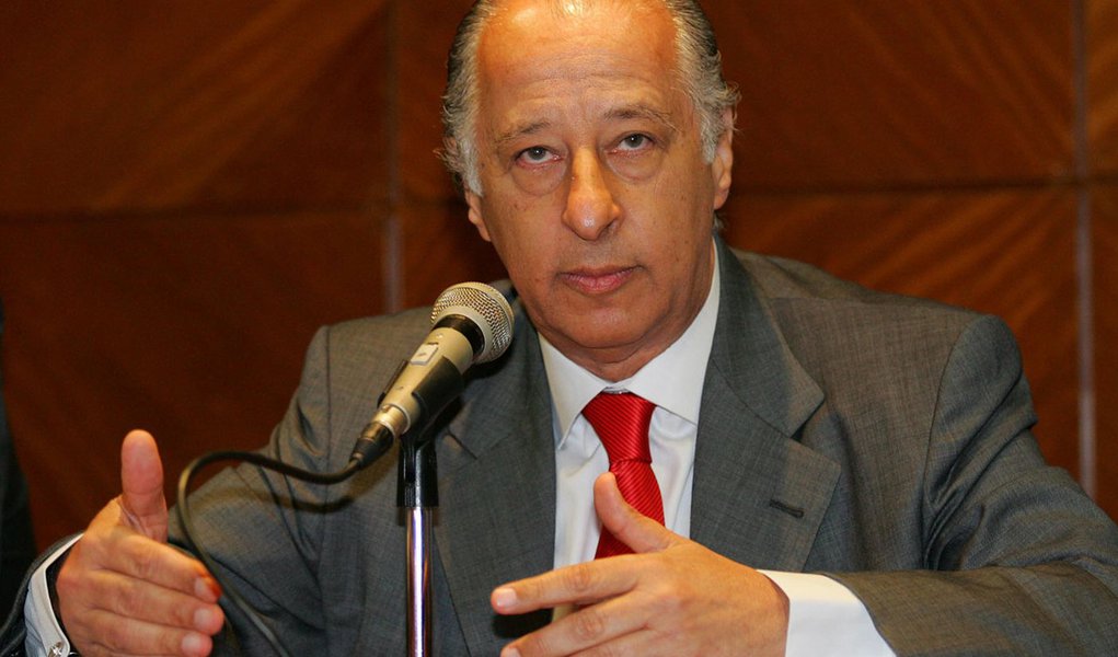 Marco Polo del Nero anuncia que vai disputar cargo na CBF (Foto: Luiz Carlos Murauskas/Folhapress) Marco Polo del Nero anuncia que vai disputar cargo na CBF