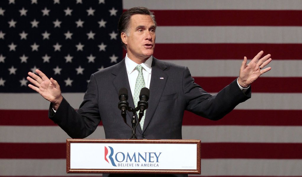 Romney vence em mais três Estados e se aproxima da indicação oficial (Foto: REBECCA COOK/REUTERS) Romney vence em mais três Estados e se aproxima da indicação oficial