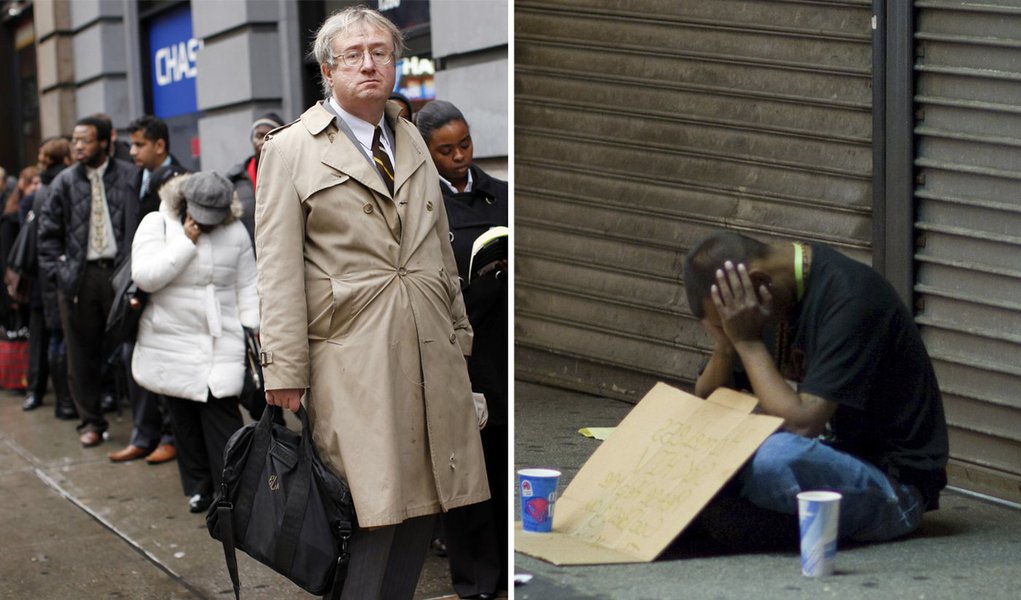 EUA têm o maior número de pobres em 52 anos (Foto: REUTERS / Divulgação) EUA têm o maior número de pobres em 52 anos