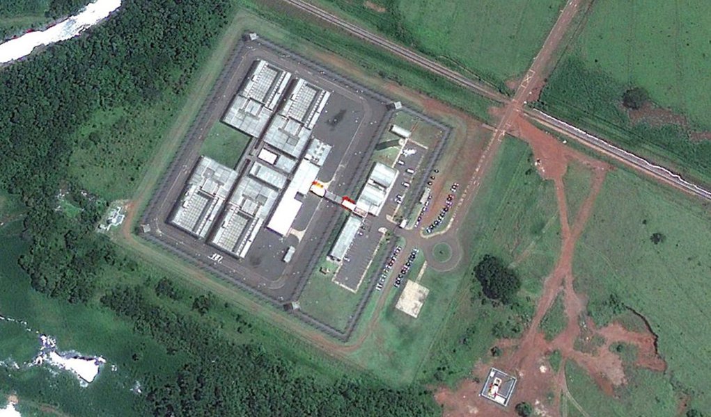 Justiça brasileira nega transferência de presídio a “testa de ferro” das Farc (Foto: Google Earth) Justiça brasileira nega transferência de presídio a “testa de ferro” das Farc