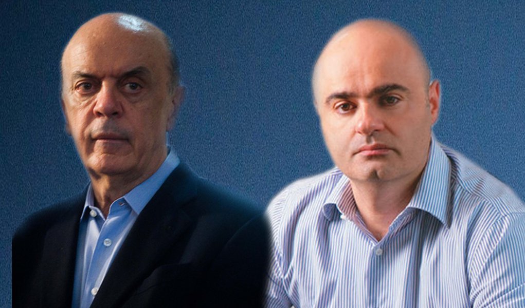 Serra contrata em Sabino um espelho para si mesmo (Foto: Edição/247) Serra contrata em Sabino um espelho para si mesmo
