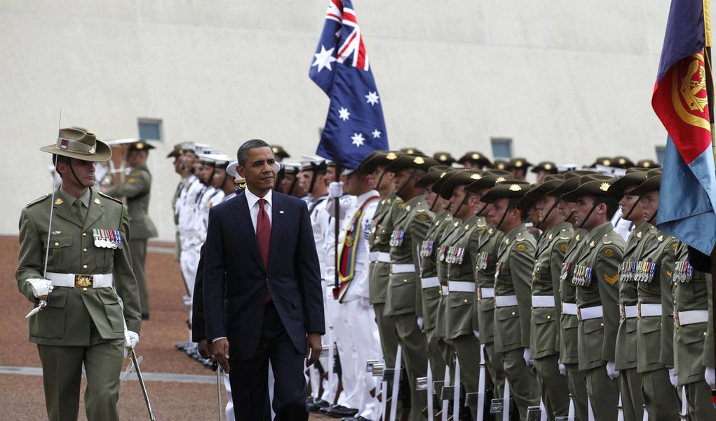Austrália faz seguro para Barack Obama contra crocodilos (Foto: LARRY DOWNING/Reuters) Austrália faz seguro para Barack Obama contra crocodilos