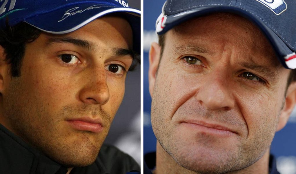 Williams confirma Senna e aposenta Barrichello (Foto: Divulgação / Reuters) Williams confirma Senna e aposenta Barrichello