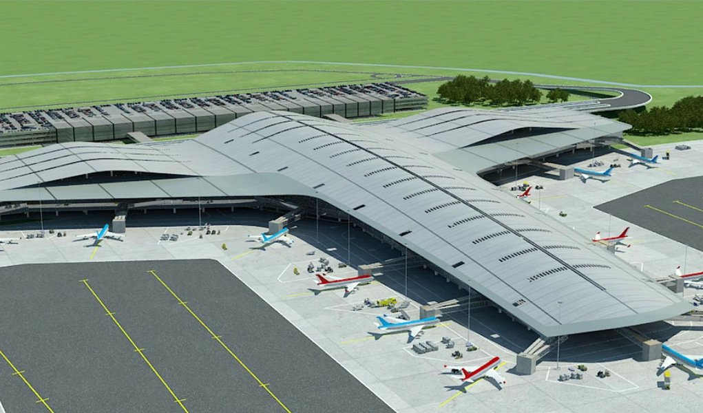 Cumbica inaugura novo terminal no dia 20 (Foto: DIVULGAÇÃO) www.brasil247.com - Cumbica inaugura novo terminal no dia 20