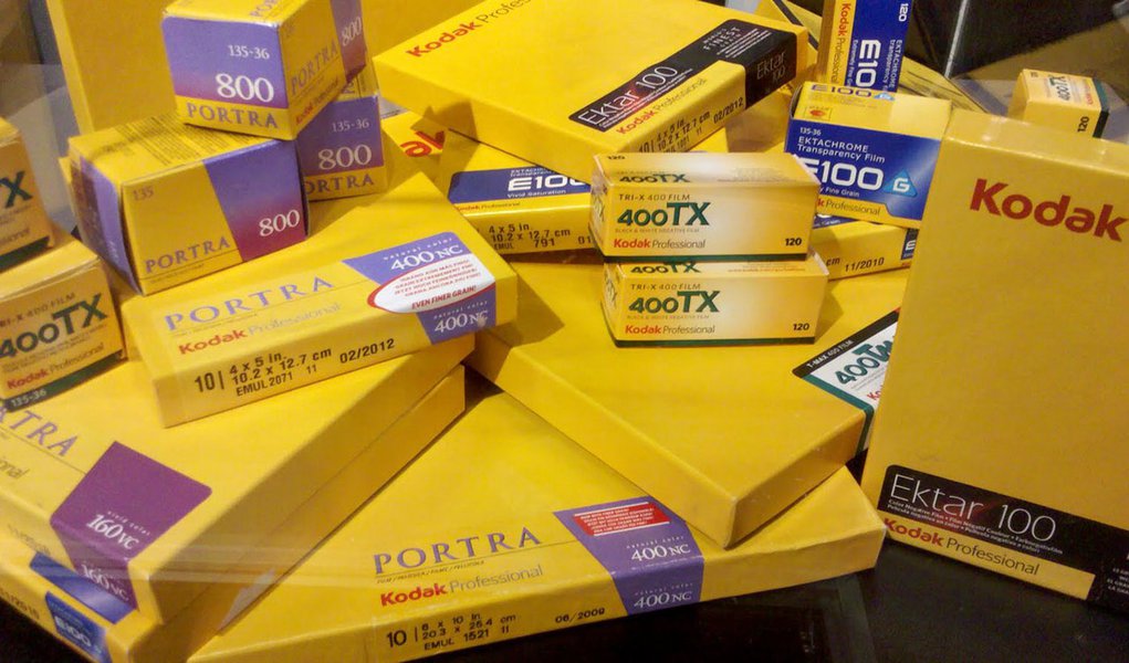 Kodak no negativo (Foto: DIVULGAÇÃO) Kodak no negativo