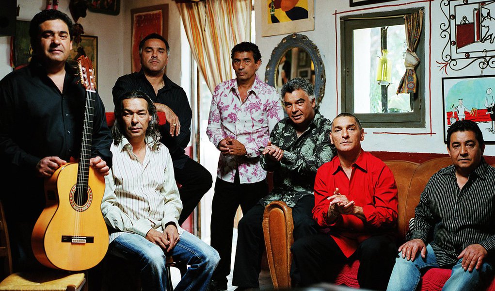 Gipsy Kings desembarcam no Brasil (Foto: DIVULGAÇÃO) Gipsy Kings desembarcam no Brasil
