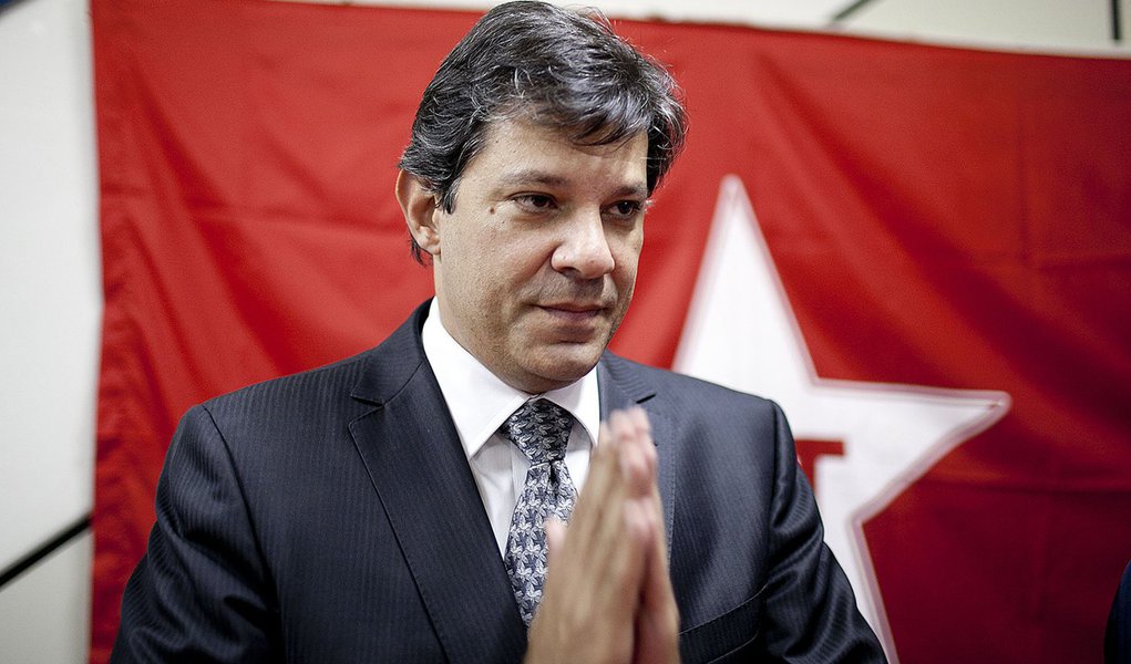 Pré-candidatos do PT desistem por Haddad (Foto: LEONARDO SOARES/AGÊNCIA ESTADO) Pré-candidatos do PT desistem por Haddad