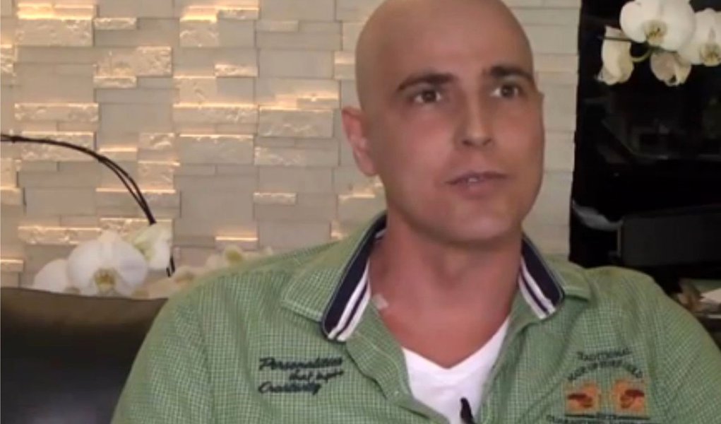 Reynaldo Gianecchini volta a ser internado (Foto: REPRODUÇÃO) Reynaldo Gianecchini volta a ser internado