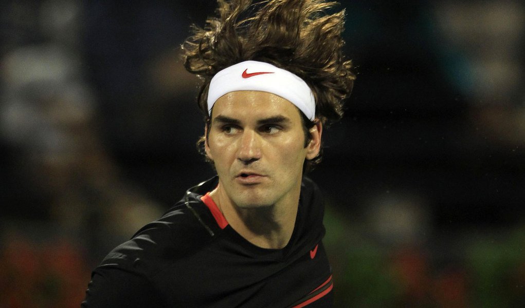 Del Potro assume 9º lugar e Federer já ameaça Nadal (Foto: AHMED JADALLAH/Reuters) Del Potro assume 9º lugar e Federer já ameaça Nadal
