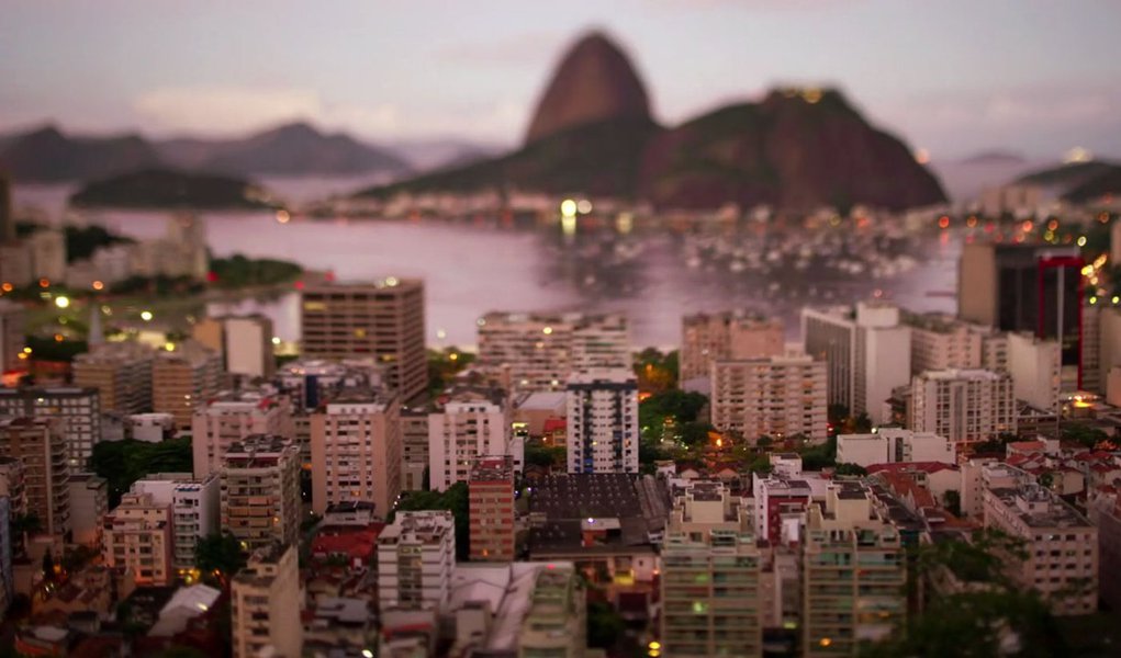 Um olhar diferente sobre o Rio (Foto: Reprodução) Um olhar diferente sobre o Rio