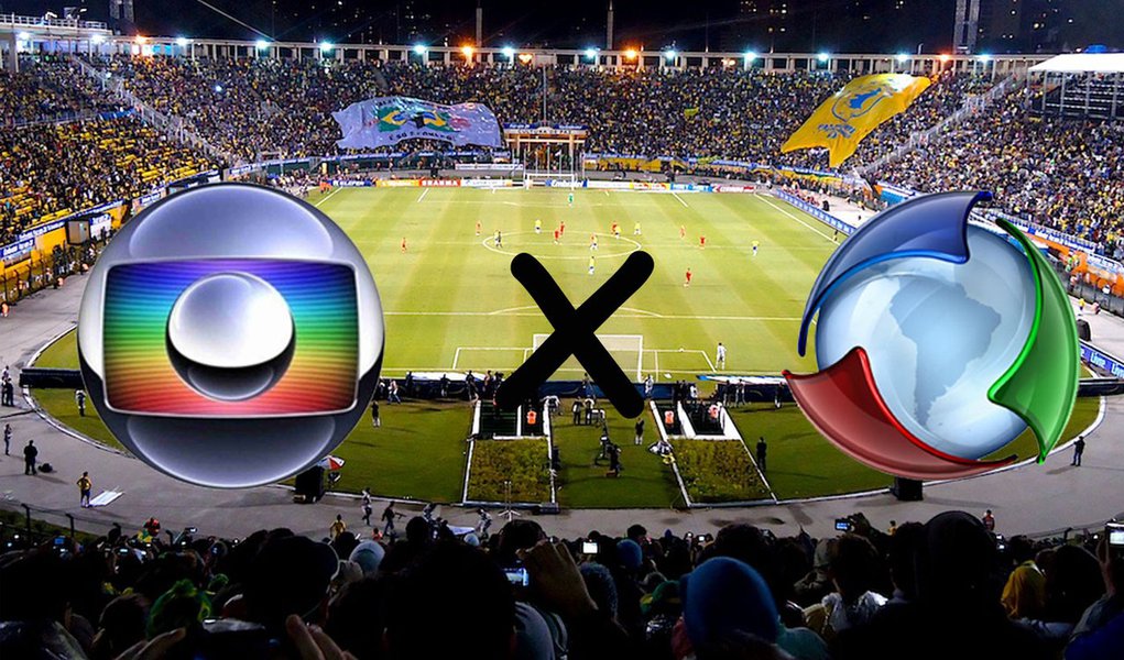 Globo e Record em guerra por Copas de 2018 e 2022 (Foto: DIVULGAÇÃO) Globo e Record em guerra por Copas de 2018 e 2022