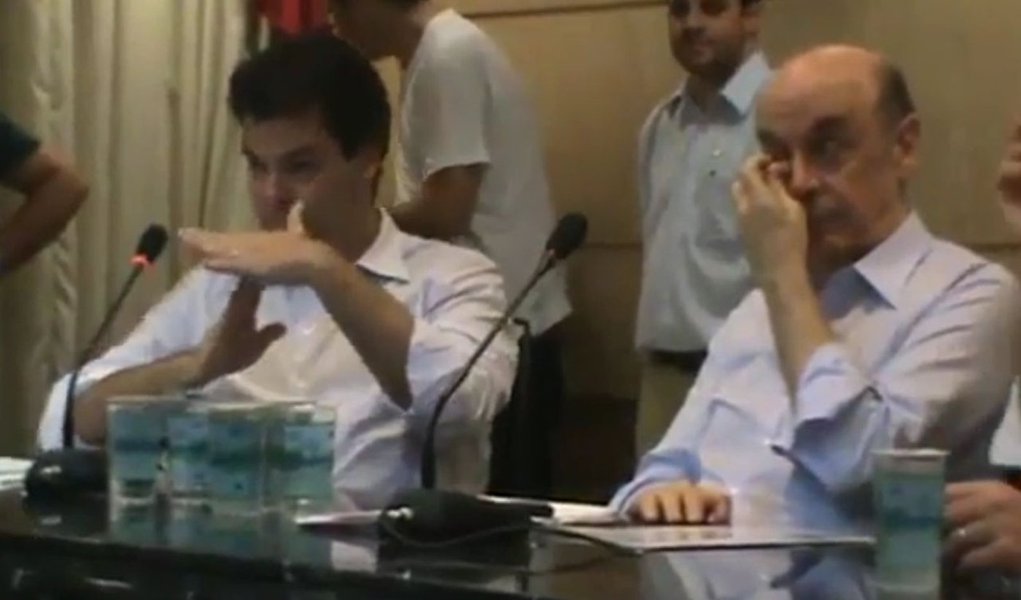 O dia em que um tucano enquadrou José Serra (Foto: Reprodução) O dia em que um tucano enquadrou José Serra