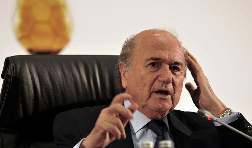 Blatter pedirá desculpas pessoalmente (Foto: Marcello Casal Jr./ABr) Blatter pedirá desculpas pessoalmente